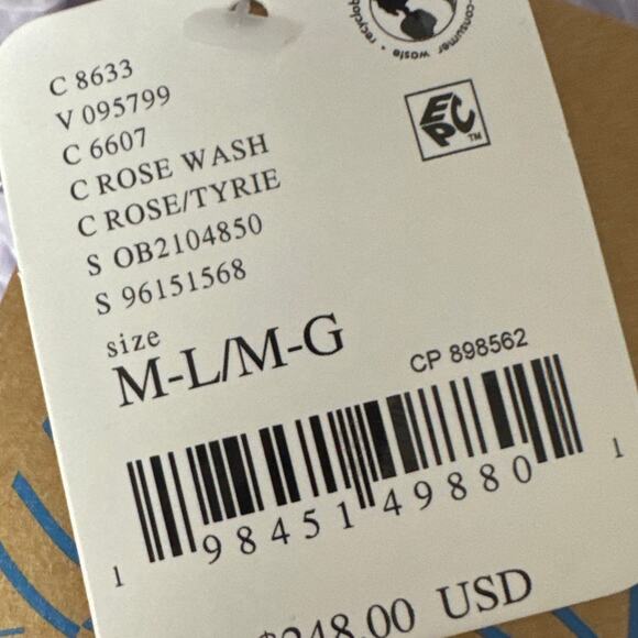 Free People Movement Billie Boxy Lightweight Insulated Jacket Rose Wash Size M-L - Picture 7 of 9